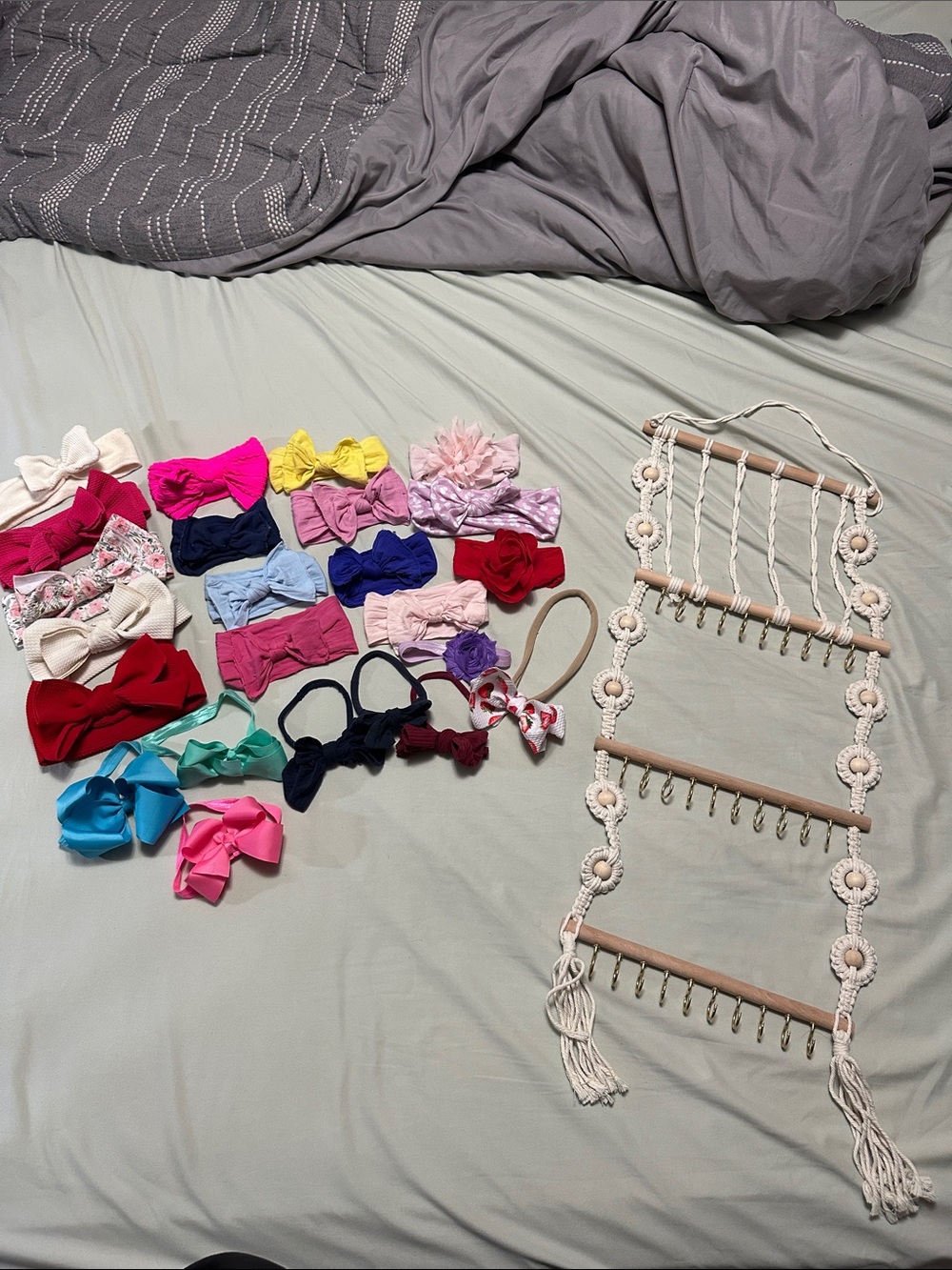 Assorted Girls Bow & Knot Headband Set - Multi Color
